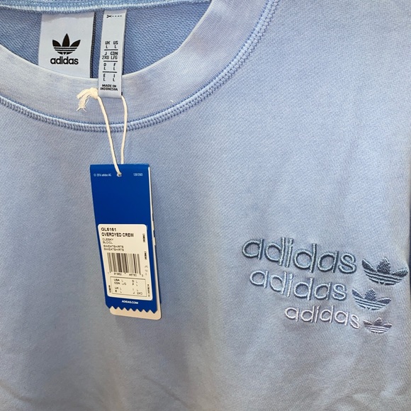 👼🏼👼🏼ADIDAS OVERSIZED DYED CREWNECK👼🏼👼🏼 - Picture 2 of 2